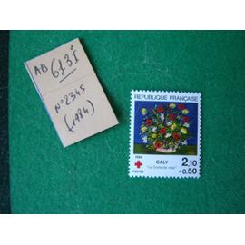 AD 613 I // TIMBRE FRANCE NEUF 1984 *N° 2345"Croix+Rouge"CALY "la corbeille rose"