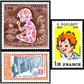 france 1979, très beaux timbres neufs** luxe yvert 2028 année de l