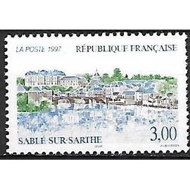 timbre france 1997 neuf** 3107 - sablé sur sarthe