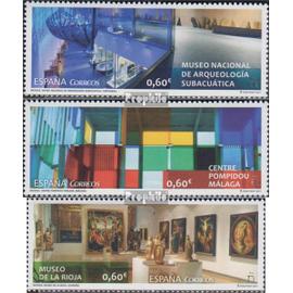 Espagne 5144-5146 (complète edition) neuf avec gomme originale 2017 Musées