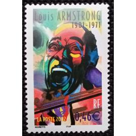 France 2002 Timbre Neuf** YT 3500 - Grands interprètes de jazz, Louis Armstrong