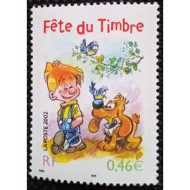 France 2002 Timbre Neuf** YT 3467 - Fête du timbre, personnage de bande dessinée Boule et Bill