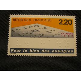 timbre "pour le bien des aveugles" 1989 - y&t 2562