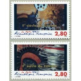 France 1995, 1er Siècle Du Cinéma Très Beaux timbres Neufs** Luxe Yvert 2921 La Bête et 2922 L