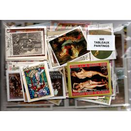 Lot timbres thematique " Tableaux "