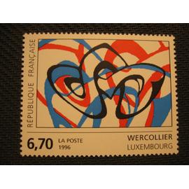 timbre "Wercollier Luxembourg" 1996 - y&t 2986