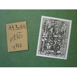 AD 308 B// TIMBRE FRANCE NEUF 1991*N°2730 " F.ROUAN "oeuvre"