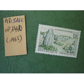 AD 516 C // TIMBRE FRANCE NEUF 1965*N° 1440 "Alignements de Carnac "