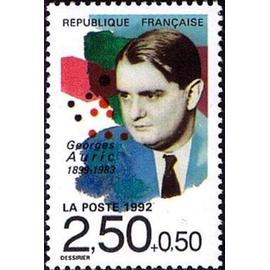 1 Timbre France 1992 Neuf- Georges Auric (1899-1983) - Yt 2751