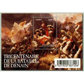 france 2012, très beau mini-bloc feuillet neuf** luxe yvert 4660, Tricentenaire de la bataille de Denain.