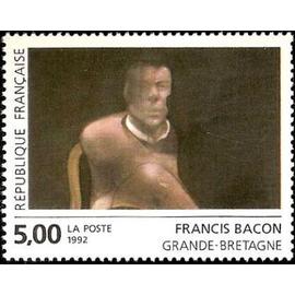 1 Timbre France 1992 Neuf- F Bacon (G B) - Yt 2779