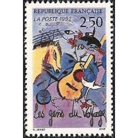 1 Timbre France 1992 Neuf- Les gens du voyage - Yt 2784