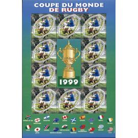 1 Bloc feuillet N°26 France 1999 Neuf - Coupe du monde de rugby 1999