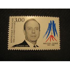 timbre "michel debré 1912-1996" 1998 - y&t 3129