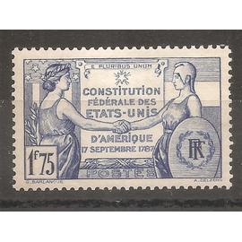 357 (1937) Constitution des Etats Unis N* (cote 3e) (8142)