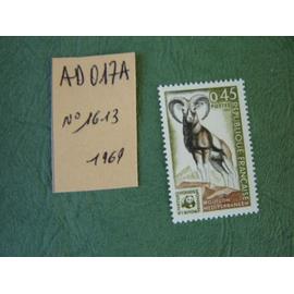 AD 017 A //TIMBRE FRANCE NEUF 1969 *N° 1613 "" Mouflon méditerranéen