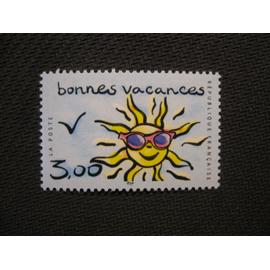 timbre "bonne vacances" 1999 - y&t 3241