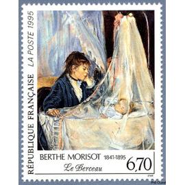 Timbre de 1995 Berthe Morisot 1841-1895 « Le berceau » - 2972