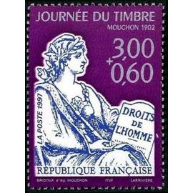 1 Timbre France 1997, Neuf - Journée du timbre, Le Mouchon 1902 - Yt 3051