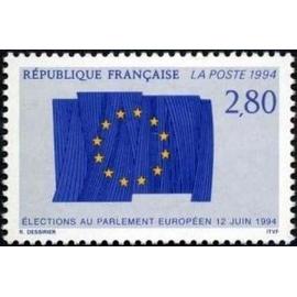 1 Timbre France 1994, Neuf - élections au Parlement Européen 12 juin 1994- Yt 2860