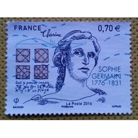 France 2016 Timbre Oblitéré YT 5036 - Sophie Germain