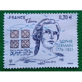 France 2016 Timbre Oblitéré YT 5036 - Sophie Germain
