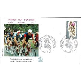 France 1972, Très Belle Enveloppe 1er Jour Fdc 808, Timbre Yvert 1724, Championnats Du Monde De Cyclisme sur route à gap - hautes alpes.
