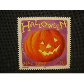 timbre "halloween"  2001 - y&t 3428