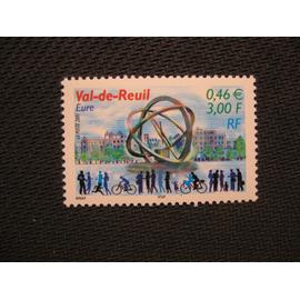 timbre "Val de Reuil (eure)" 2001 - y&t 3427