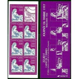 1 Bande Carnet 7 Timbres France 1997 Neuf - Journée du timbre, Le Mouchon 1902 - Yt Bc3053