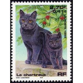 1 Timbre France 1999, Neuf -Le chartreux - Yt 3283