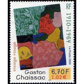 1 Timbre France 2000, Neuf - Gaston Chaissac- Yt 3350