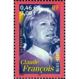 1 Timbre France 2001, Neuf - Claude François 1939-1978 - Yt 3391