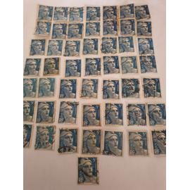timbre Marianne de Gandon, 5F, bleu