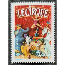 Timbre N° 3466 - Europa - Le cirque - 2002