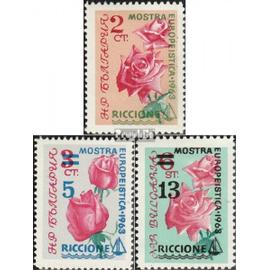 Bulgarie 1391-1393 neuf avec gomme originale 1963 International briefmarkenausstellu