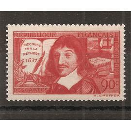 341 (1937) René Descartes - Discours sur la Méthode N** (cote 4,3e) (6424)