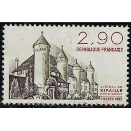 France 1982 Oblitéré Used Château de Ripaille Haute Savoie Y&T 2232 SU