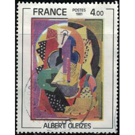 France 1981 Oblitéré Used Albert Gleizes Composition Y&T 2137 SU