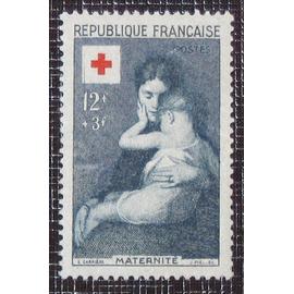 FRANCE N° 1006 neuf sans charnière de 1954 - 12f+3f « Croix- Rouge » - Cote 14 euros