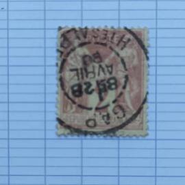 lot n°3104 -- timbre oblitéré France classique n ° 85 ---- 2c brun rouge