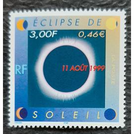 Timbre N° 3261 - Eclipse de soleil - 11 Août 99 - 1999