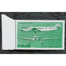 Timbre N° 60 - Poste aérienne - Trimoteur Dewoitine 338 - 1987