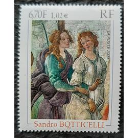 Timbre N° 3301 - Sandro Botticelli - 2000