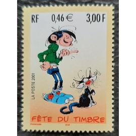 Timbre N° 3370 - Fête du timbre - Gaston Lagaffe - 2001