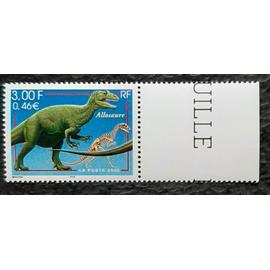 Timbre N° 3334 - Dinosaure - Allosaure - 2000