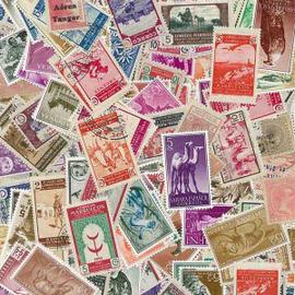 Collection de timbres Espagne Colonies oblitérés : Qté - 100 timbres différents