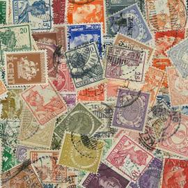Collection de timbres Pays Bas Colonies oblitérés : Qté - 100 timbres différents