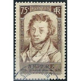 france 1936, beau timbre yvert 310, centenaire de la mort d