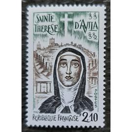 Timbre N° 2249 - 4è centenaire de la mort de Sainte Thérèse d